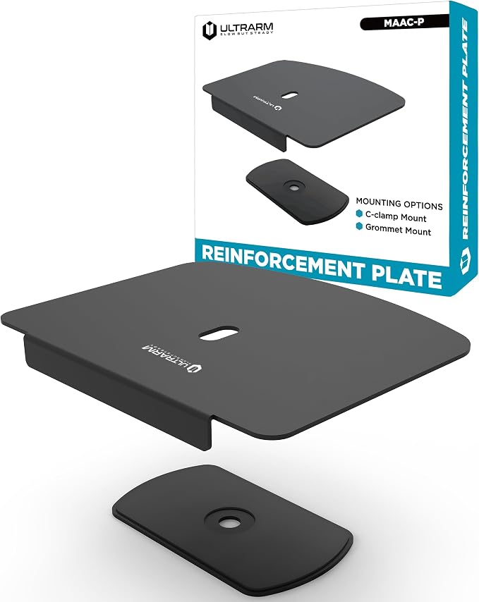 Steel Monitor Mount Reinforcement Plate by ULTRARM