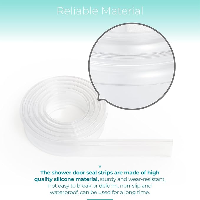 0.2" Framed Shower Door Bottom Seal - Image 4