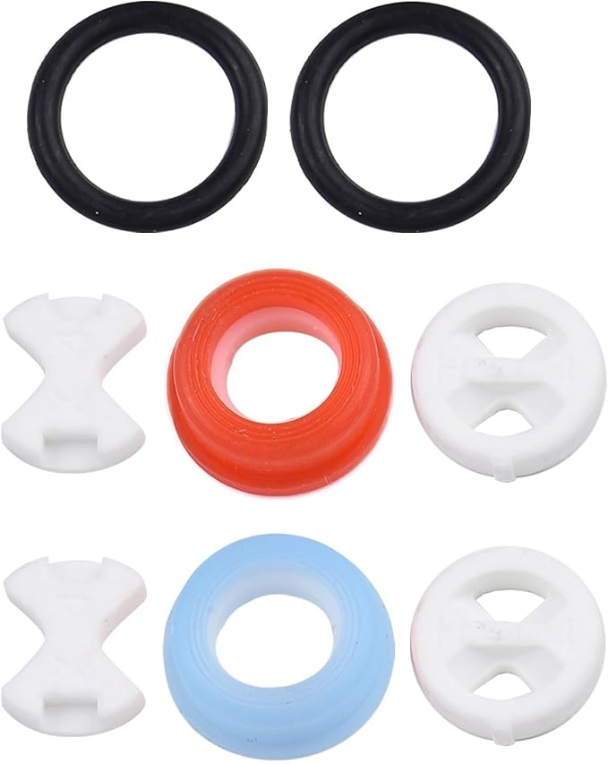 Comprehensive 12 Inch Valve Repair Kit Includes Ceramic Discs, Silicon Washers - Image 3