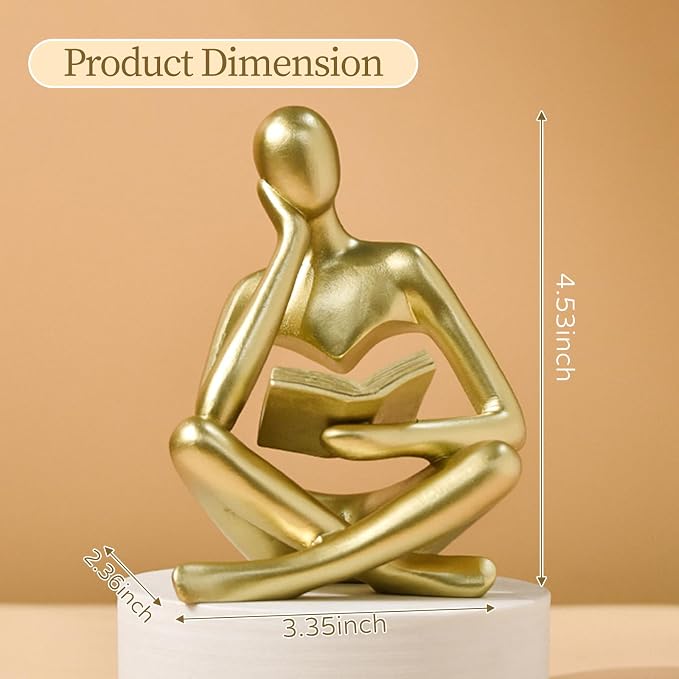 UTTCMK Abstract Art Thinker Statue - Image 7