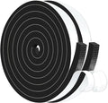 Weather Stripping Tape for Door, High Density CR, 1/2 in x 1/2 in x 26Ft | by MIKONIYA