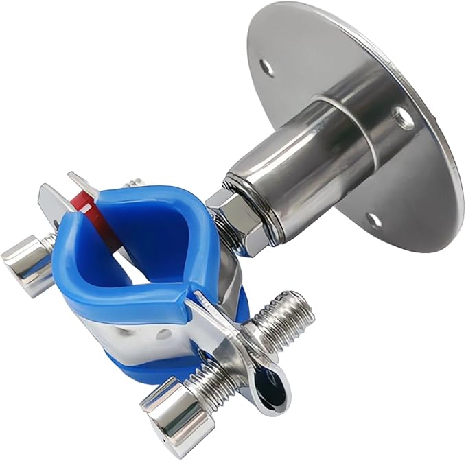 2PCS wall Mount Ceiling Mount Pipe 304 Stainless Steel Pipe Supports Pipe - Image 9
