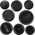 Woodzdon 80pcs Depressed Center & Flush Mount Black Hole Plug Assortment by Woodzdon