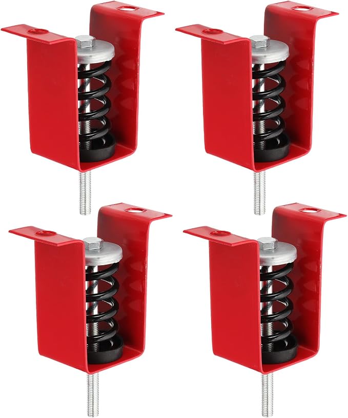PATIKIL Ceiling Spring Vibration Isolator Hangers, 4 Pack 353lbs Mechanical by PATIKIL