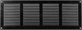 Repa Market Air Vent Cover 16x6 Inch Black Scratch Resistant Galvanized by RepaMarket