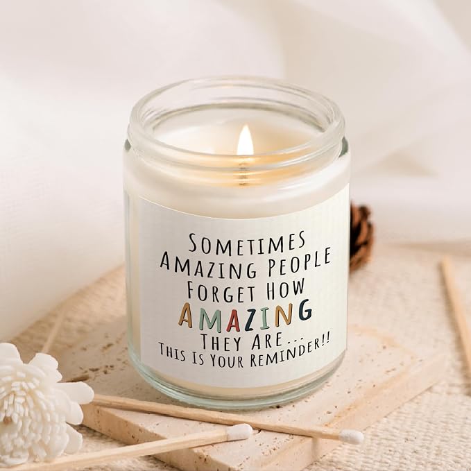 Craftique Gifts for Women, Birthday Gifts for Women- You're Amazing Candle | - Image 8
