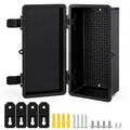 Junction Box IP67 Waterproof Electrical Box Outdoor ABS Plastic Hinged Shell by LeMotech