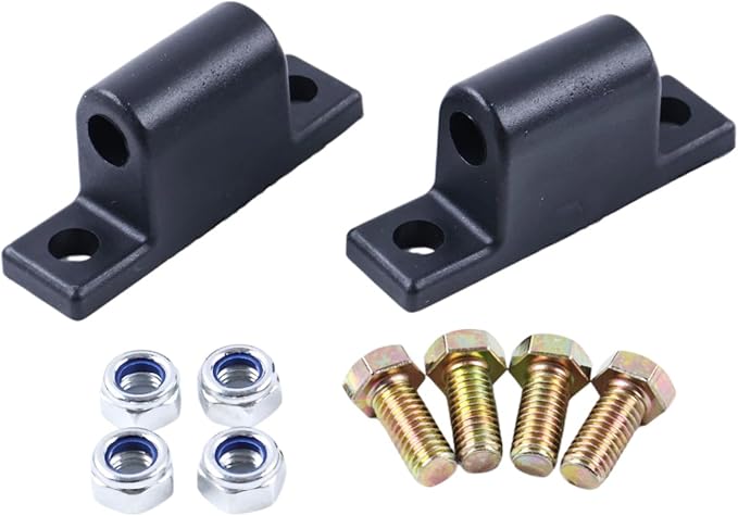 Door Hinge Set 6717593 for Bobcat 751 753 763 773 863 864 873 883 963 T110 T140 by ZTUOAUMA