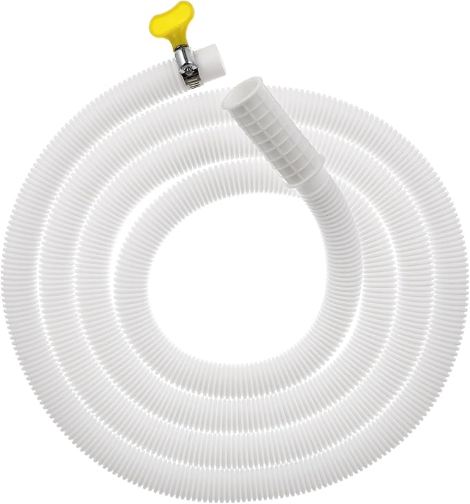 IMIKEYA 5pcs Washing Machine Drain Hose Extension Flexible Tubing - Image 8