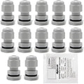 MAKERELE NPT 1/4” Cable Glands IP68 Waterproof Strain Relief Cord Connector | by MAKERELE