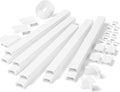 142in Wall Cable Hider Kit, YCLYC Cord Hider Wall Cord Cover by YCLYC