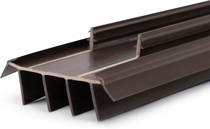 Barzen 36" Kerf-Style Vinyl Door Bottom Seal - Image 3