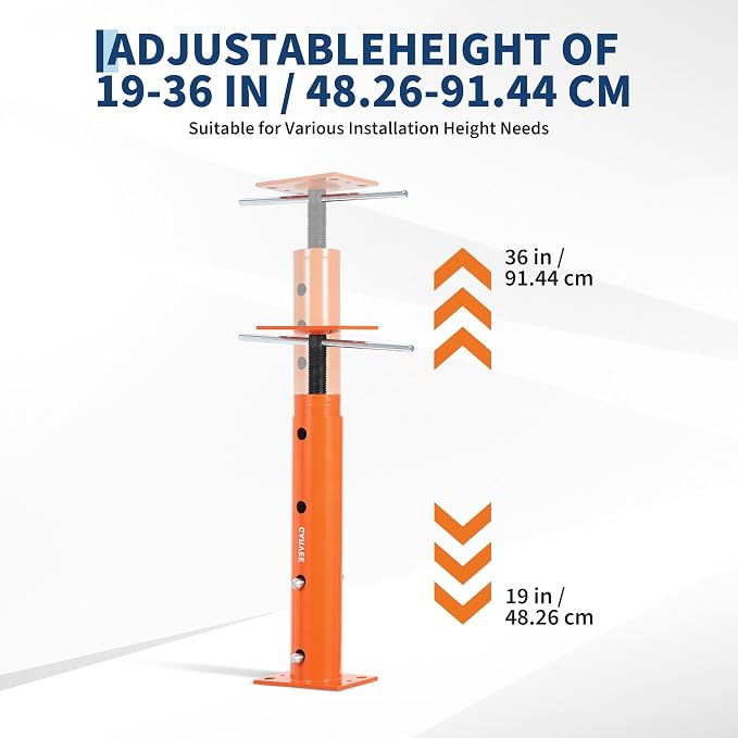 53"-93"Jack Post Adjustable House Jacks - Image 3