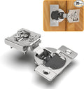 20 Pack 3/4" Overlay 4D Soft Close Concealed Hinges by CHIBERY-US