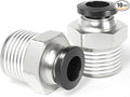 TAILONZ PNEUMATIC Male Straight 6mm Tube OD x 3/8 Inch NPT Thread Push to by TAILONZPNEUMATIC