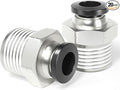 TAILONZ 1/4" Tube OD x 1/2" NPT Male Straight Push to Connect Fitting 20pcs | by TAILONZPNEUMATIC
