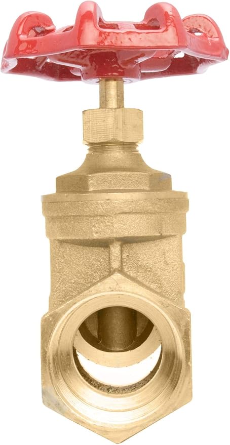 1-1/4" Brass Gate Valve - Image 3