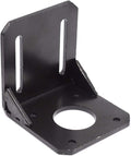 Black 57mm NEMA23 Stepper Motor Mounting Bracket, Alloy Steel L-Shape Fixed Seat by Greartisan