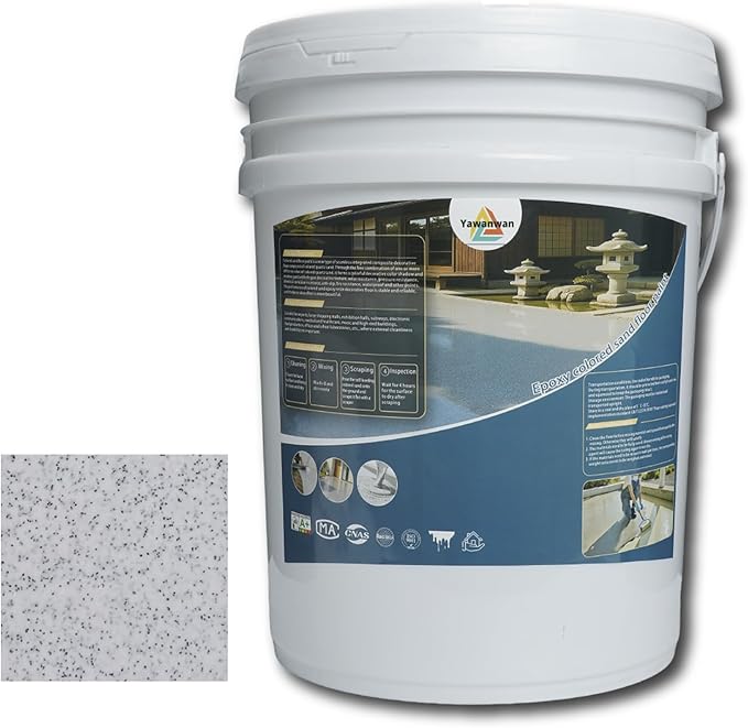 Self-Leveling Epoxy Colored Sand Floor Paint by Unknown