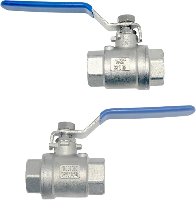 316 Stainless Steel 1/8"~3" Full Port Ball Valve - Image 4