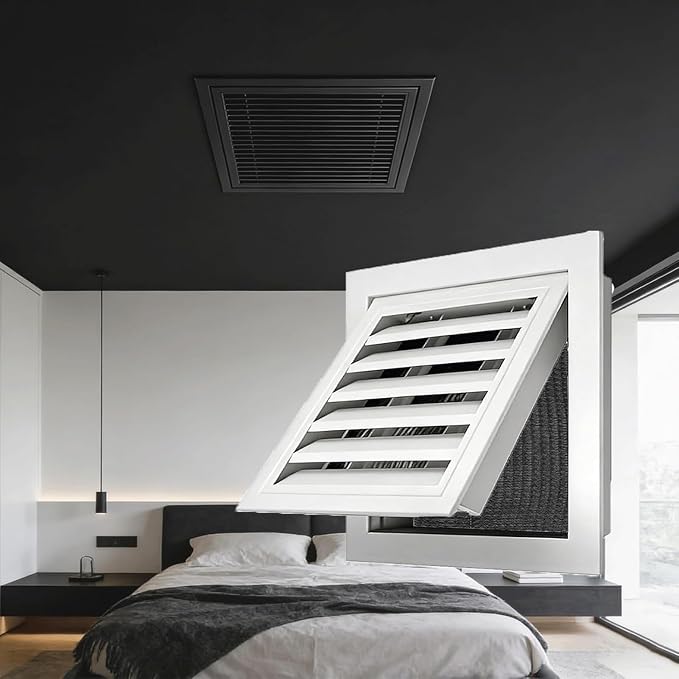 Steel Decorative Air Return Vent Cover, Ventilation Grill Plate by Unknown