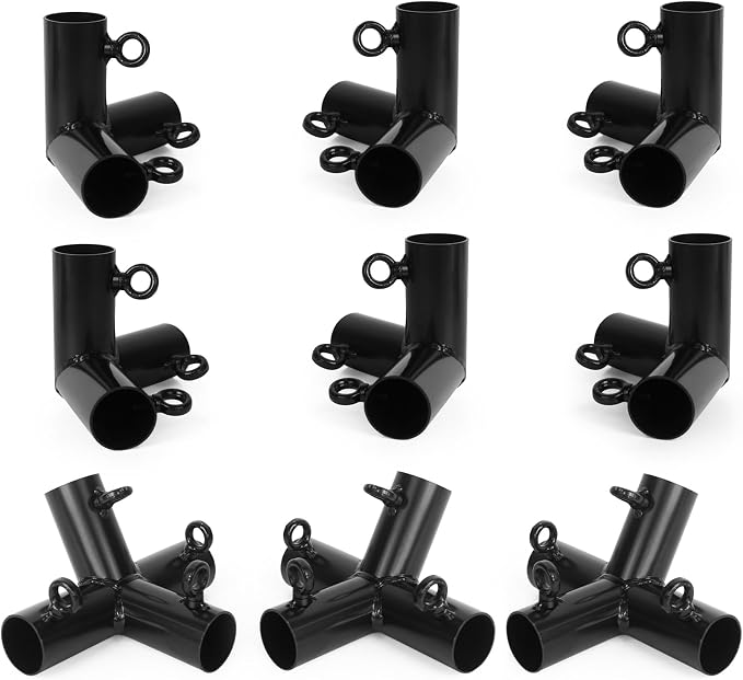 Aoneky 1 Inch Corner Canopy Fitting Couplers Kit, Fits 3/4 Inch EMT Conduit Pipe - Image 5