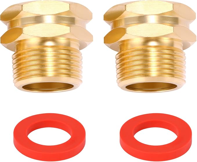 Garden Hose Adapter, 3/4" GHT Female x 3/4" NPT Male Connector | GHT to NPT - Image 4