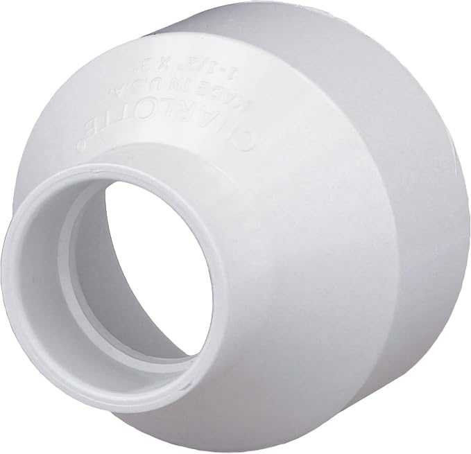 CHARLOTTE PIPE 1 1/2 x 3 Pipe DWVINCREASER Reducer DWV by Charlotte+Pipe