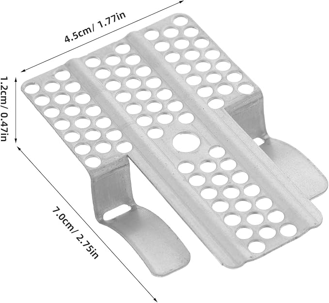 10pcs Drywall Repair Clips, 1/2 & 5/8 Inch Drywall Fastener Clip - Image 2
