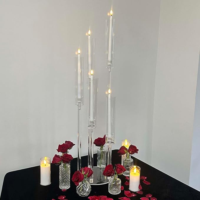 35inch 10pcs Acrylic Candelabra Centerpieces - Image 3