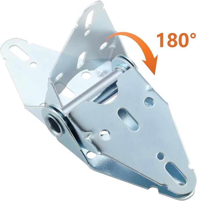 Garage Door Hinge #1, 14 Gauge Steel Replacement, Galvanized, 1 Pack | - Image 2