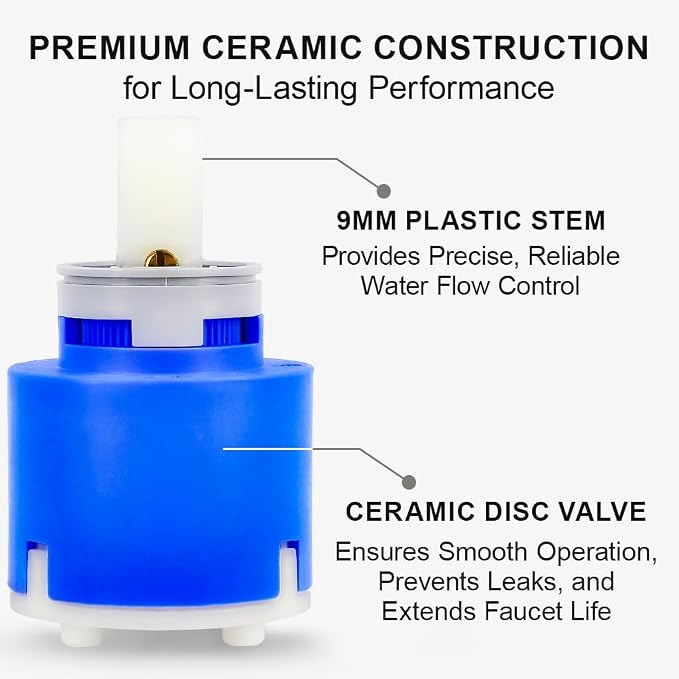 K35A Faucet Cartridge, Replacement Cartridge Compatible - Image 6