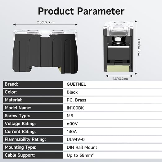 2Pcs DIN Rail Terminal Blocks - Image 7