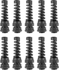 uxcell PG11 Cable Gland 5mm-10mm Wire Hole Waterproof Nylon Joint Adjustable by uxcell