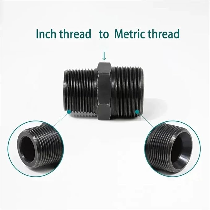 Oil Tubing Joints Carbon Steel Inch Taper Thread BSP 1/8" 1/4" 3/8" 1/2" to - Image 5