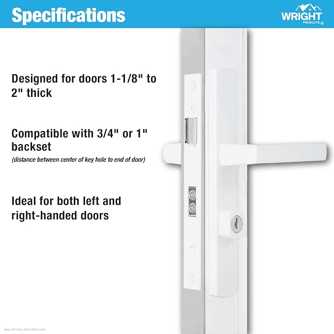 Wright Products Serenade Mortise Keyed Door Lever - Image 6