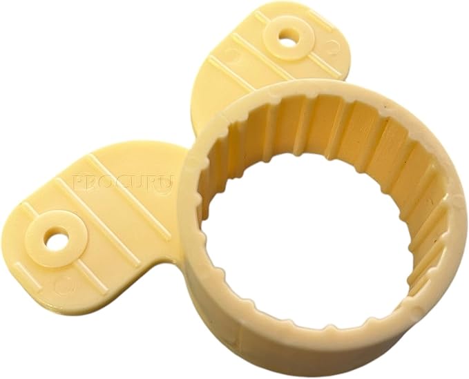 PROCURU 1-Inch Plastic Suspension Hy-Ear Pipe Clamp, Mickey Mouse Style Strap - Image 2