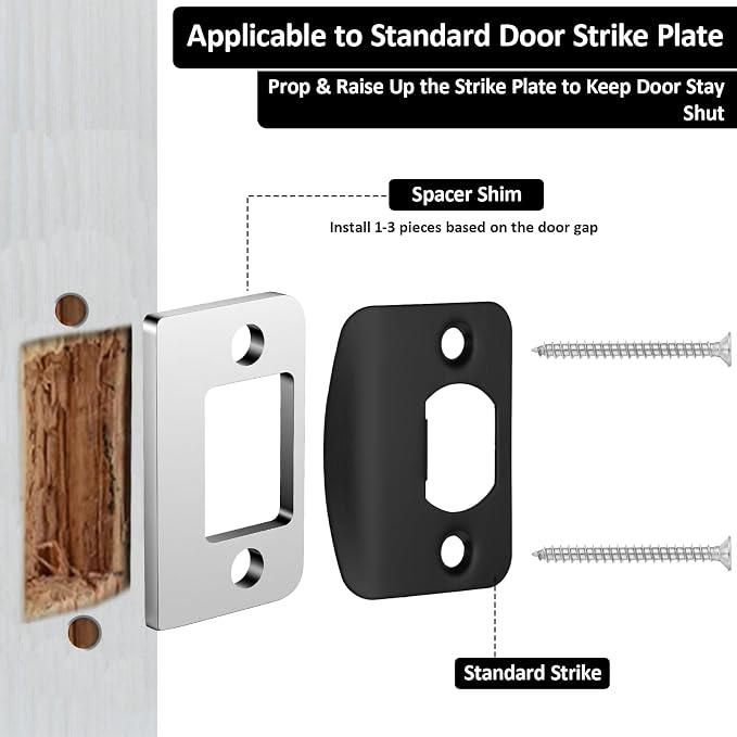 Stainless Steel Universal Residential Security Striker, Universal Standard Door - Image 4