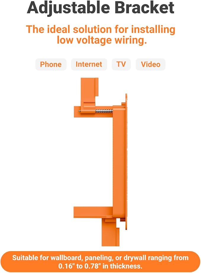 6 Pcs Low Voltage Mounting Bracket - Image 5