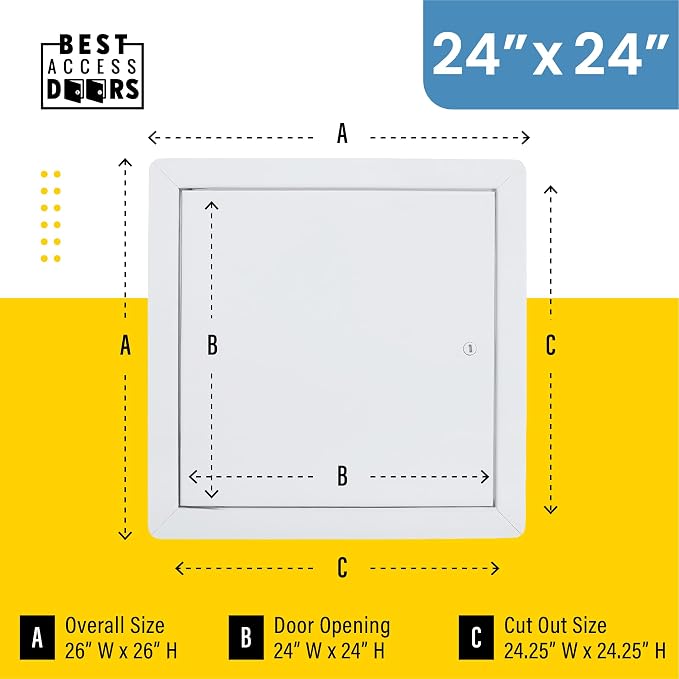 Best 24" x 24" Drywall Access Panel - Image 2