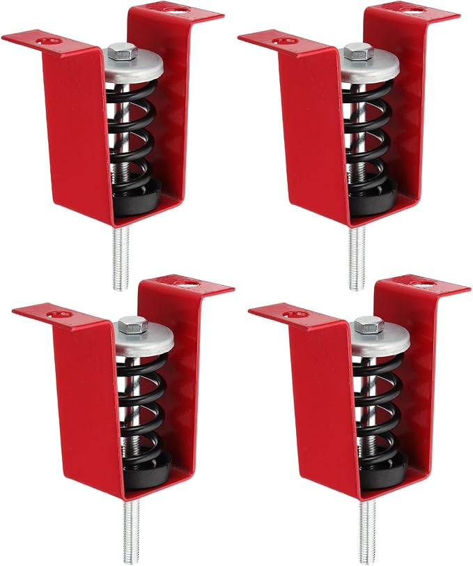 PATIKIL Ceiling Spring Vibration Isolator Hangers, 4 Pack 265lbs Mechanical by PATIKIL