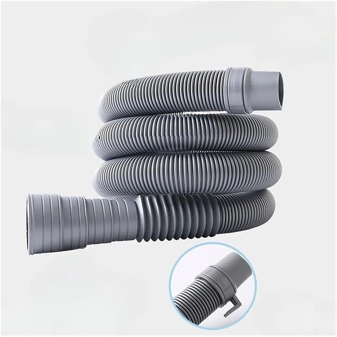 Washer Drain Hose, Compatible For Universal, Leak-Proof Corrugated Extension - Image 3