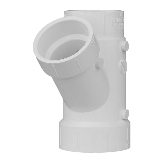 CHARLOTTE PIPE 2X1 1/2X1 1/2 DWV WYE REDUCING DWV by Charlotte+Pipe