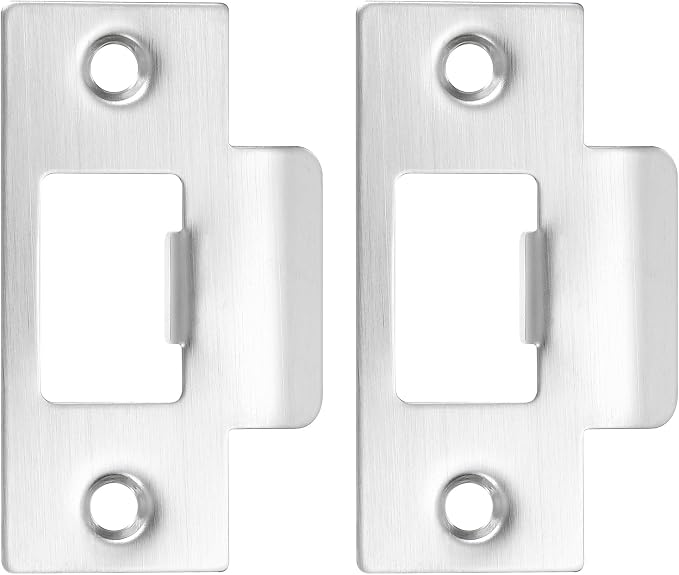 PATIKIL 2-3/4" Door Lock Strike Plate, Door Backplate by PATIKIL