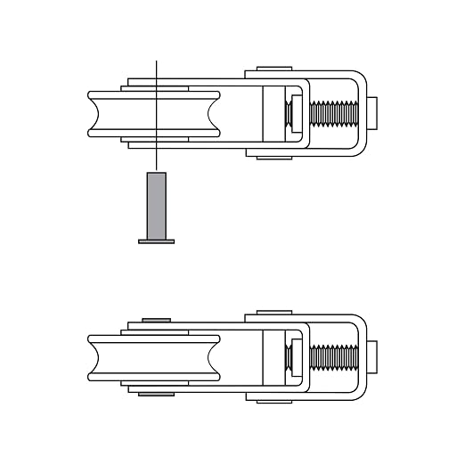 Prime-Line D 1799 Patio Door Roller Replacement Kit, 1-1/2 In., 2 Pack - Image 8