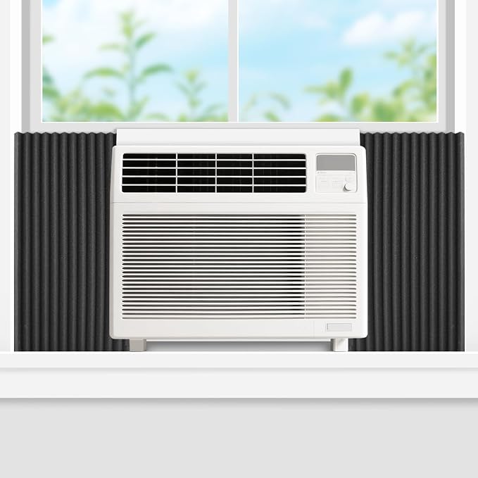 2 Pack Window Air Conditioner Side Panels, Ac Window Seal Kit Window Well Ac by Knightsacoustic