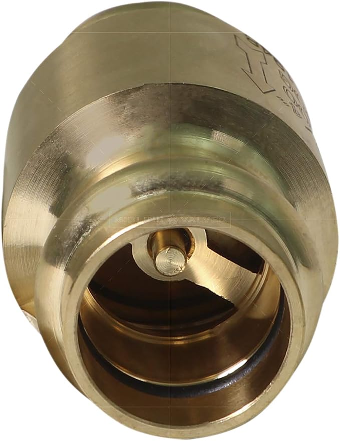Midline Valve 372S334 Inline Spring Loaded Check Valve, Backflow Prevention - Image 2