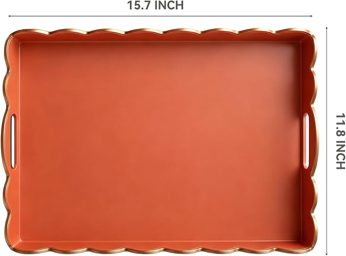 AGIOTA Coffee Table Trays for Living Room Serving Tray - Image 3