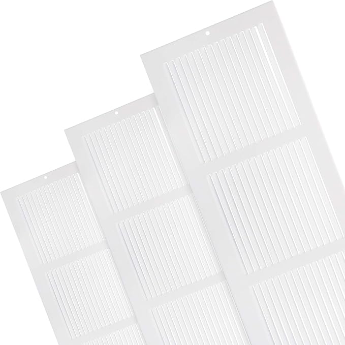 Imperial RG0077 Louvered Steel Painted Baseboard Return Air Grille, 24 x 6-Inch - Image 2
