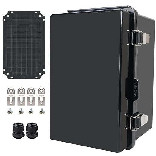 Outdoor Waterproof Electrical Box Junction Box Weatherproof IP67 ABS Plastic by YETLEBOX
